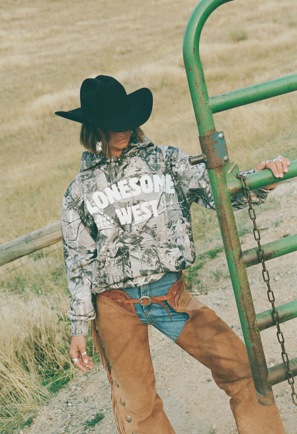 Lonesome West Vintage Camo Sweatshirt