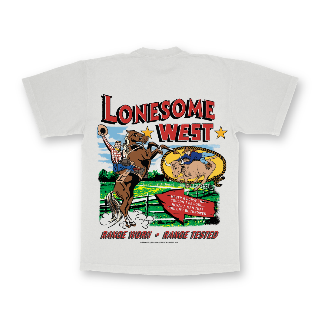 Lonesome West Creme Star T-Shirt