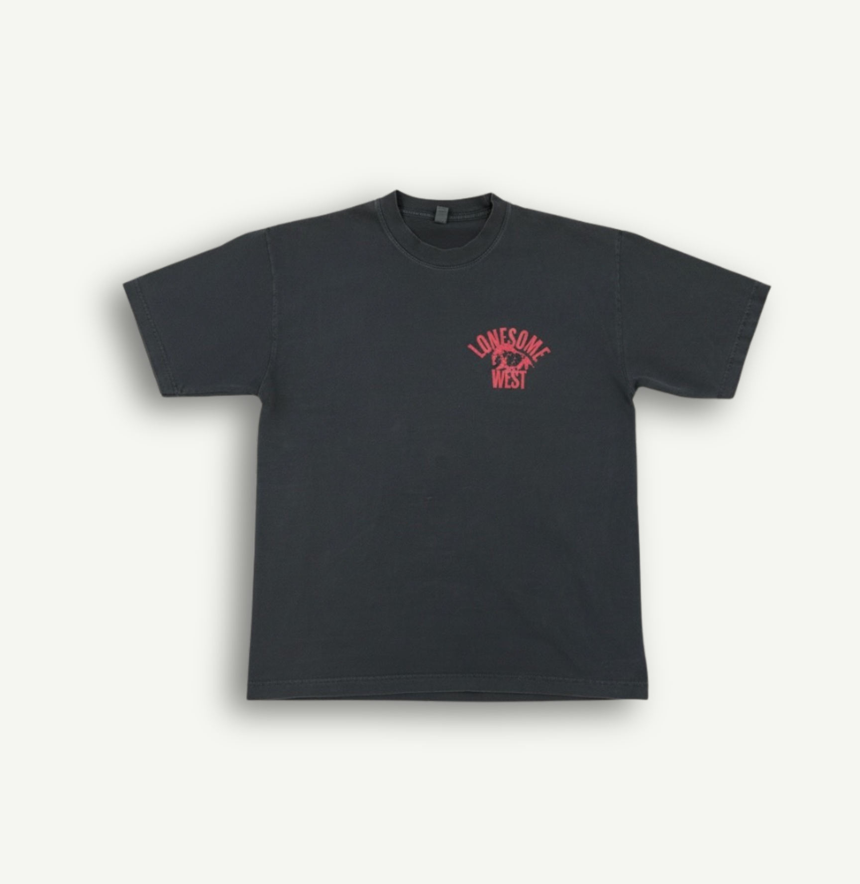 Lonesome West Black Staple Tee