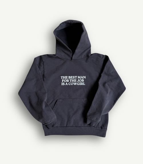 The Best Man for the Job Blue Sweatshirt