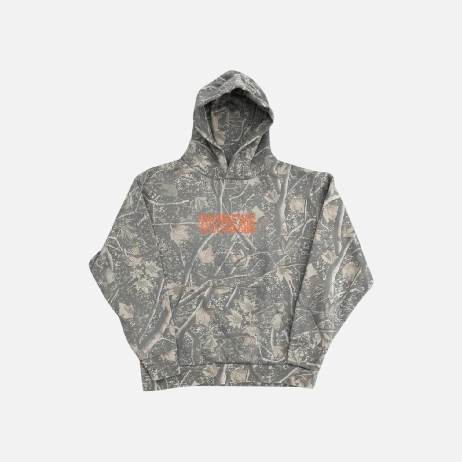 The Best Man For the Job Camo Hoodie